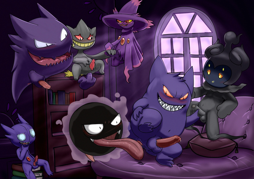 7boys anal anal_sex anthro anus ass banette bed big_ears blush cum cum_on_penis erection fangs fingering floating foreskin gastly gay gengar ghost group group_sex handjob haunter inside interspecies johawk legendary_pokemon looking_back looking_down male male_only marshadow masturbation middle_finger mismagius navel nintendo nude on_bed open_mouth oral orgasm orgy penetration penis pillow pointy_ears pokémon_(species) pokemon pokemon_(species) pokemon_dppt pokemon_rse pokemon_sm precum presenting presenting_anus presenting_hindquarters raised_leg red_eyes rimming sableye sex sharp_teeth sitting smile spirit spread_legs spreading standing teeth testicles tongue tongue_out uncut veins veiny_penis video_games zipper zipper_mouth