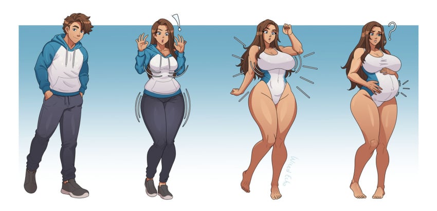 Genderswap (Mtf) Rule 34 Image