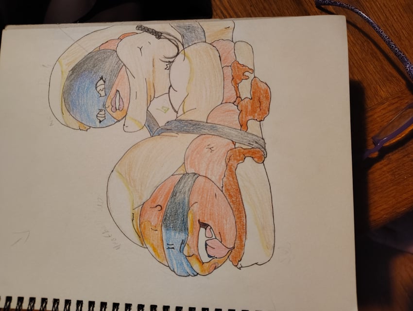 absurd_res ahe_gao anal anal_sex ass big_butt biohound blindfold bondage cat_o'_nine_tails collar duo female food gimp_mask hi_res leash looking_pleasured male male/female male_penetrated mask meatball object_in_ass pegging penetration sandwich_(food) sex sex_toy sex_toy_in_ass sex_toy_insertion sex_toy_penetration strapon toying_partner traditional_media_(artwork) whip