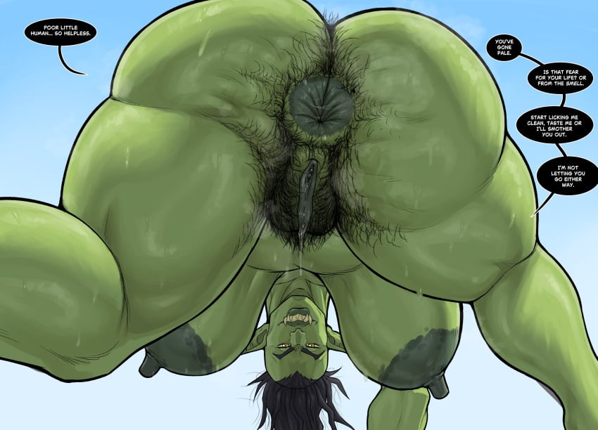 1girls anal_hair anus areola ass big_anus big_areola big_ass big_breasts big_butt big_hips big_nipples big_thighs black_hair breasts cellulite clitoris female female_only femdom grin hairy_pussy hanging_breasts hips kokobiel looking_at_viewer looking_back musk musk_clouds narrowed_eyes nipples orc orc_female plump_labia pointy_ears presenting presenting_anus presenting_pussy pubic_hair puffy_areola pussy pussy_juice pussy_juice_drip sharp_teeth shiny_skin solo_female steam sweat sweat_string sweaty sweaty_body swollen_anus talking_to_viewer thick_hips thick_nipples thick_thighs thighs tusks wide_hips yellow_eyes yellow_teeth