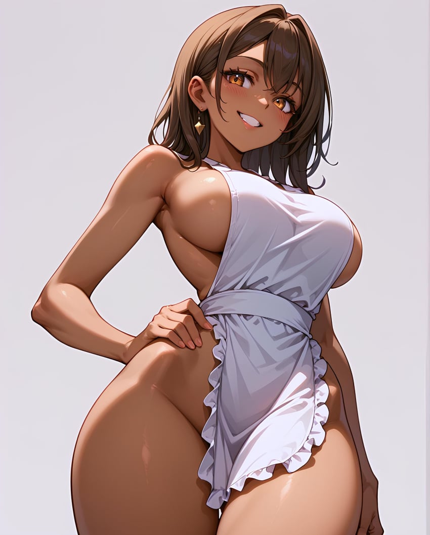 1female 1girls ai_generated almost_naked almost_nude apron apron_only ass_visible_through_thighs ayase_momo bare_arms bare_shoulders bare_thighs barely_clothed big_breasts big_breasts big_breasts big_hips blush blush_lines blushing_at_viewer blushing_female breasts breasts breasts breasts breasts_out_of_clothes breedable brown_eyes brown_hair busty busty_female busty_girl child_bearing_hips clothed clothing color colored covered_breasts covered_nipples covered_pussy curvy curvy_body curvy_female curvy_figure curvy_hips curvy_thighs dandadan earrings fat_breasts female female_focus female_only fit_female full_body girl girls_only hair hair_between_eyes hand_on_hip hi_res high_resolution highres hip_focus hips hips_wider_than_shoulders human large_boobs large_breasts large_hips large_tits legs light-skinned_female light_skin looking_at_viewer looking_down medium_hair narrow_waist no_bra no_panties no_sex no_underwear perfect_body perfect_legs plump_breasts ready_to_fuck round_breasts science_saru shaved_crotch shaved_pussy shounen_jump shounen_jump+ shueisha sideboob simple_background skimpy skimpy_clothes slim_waist slimnstackedai small_waist smile smiling_at_viewer smooth_skin sole_female solo solo_female solo_focus solo_in_panel standing straight_hair tan-skinned_female tan_body tan_skin teen teen_girl teenage_girl teenager thick thick_hips thick_thighs thighs thighs_bigger_than_head thighs_bigger_than_torso tiny_waist underboob very_big_breast voluptuous voluptuous_female white_background wide_hips