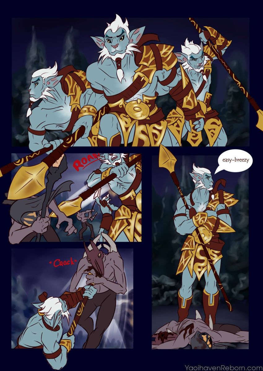 bounty_hunter_(dota) dota_2 gay male/male phantom_lancer tagme tracked!(comic) yaoihavenreborn