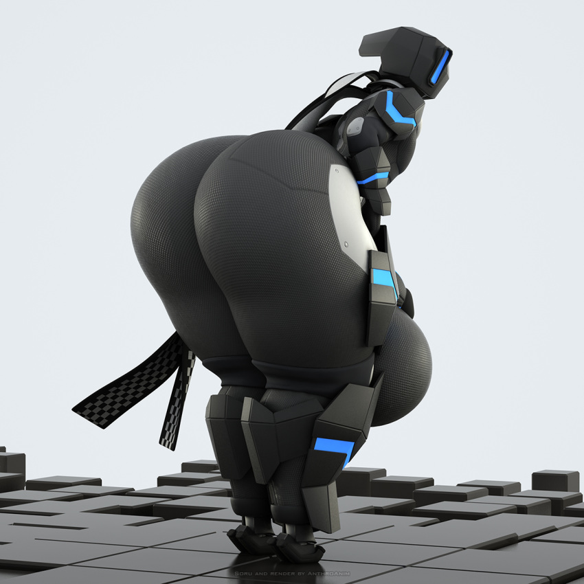 3d anthroanim ass balls bending_over big_balls big_butt digital_media_(artwork) huge_balls huge_thighs humanoid hyper hyper_balls hyper_thighs looking_at_viewer looking_back machine male penis robot s.o.r.u. simple_background solo teapot_(body_type) thick_thighs wide_hips