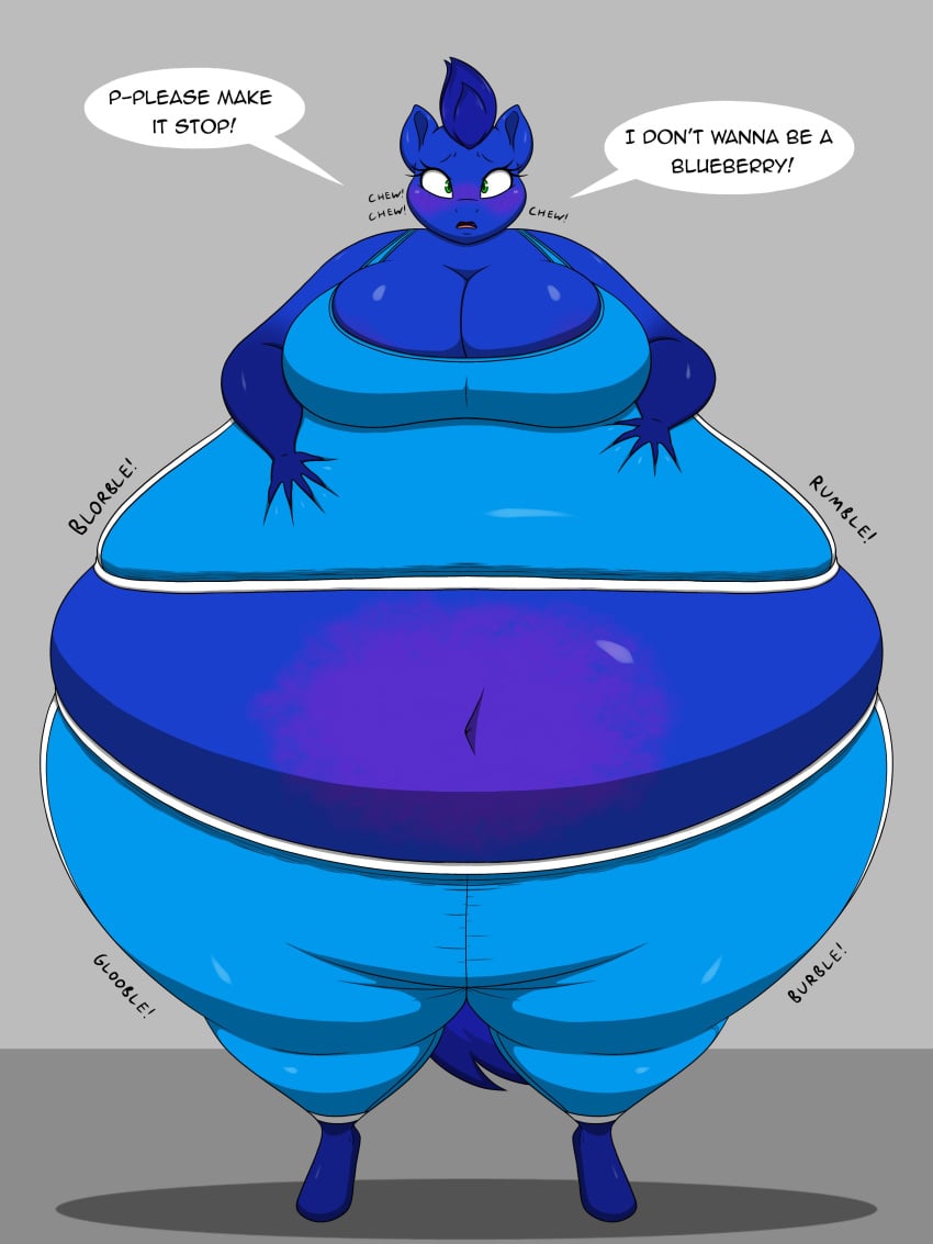 big_ass big_breasts blueberry_inflation breasts bubble_butt cleavage female furry huge_ass huge_breasts inflation lj_caffie tagme thick_thighs wide_hips