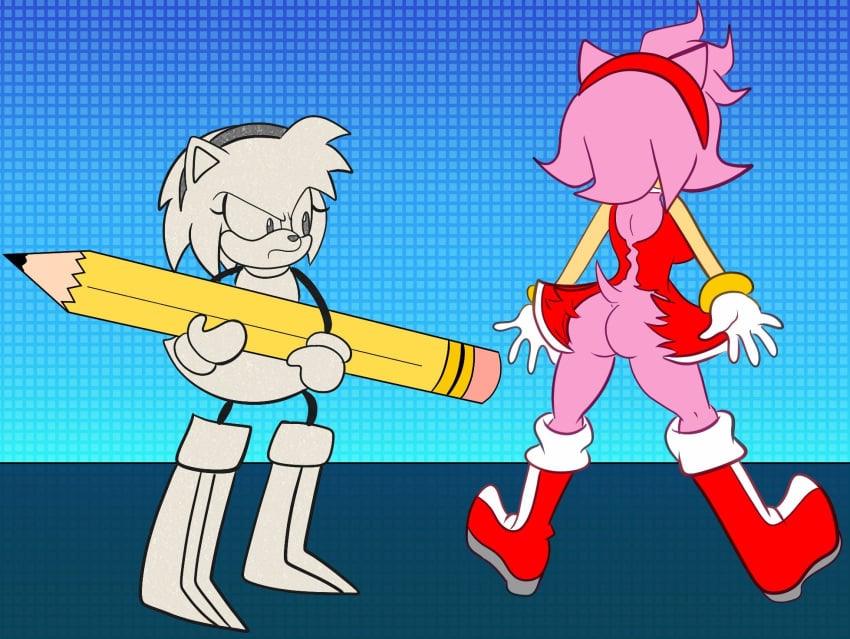 Amy Rose (Sega) Rule 34 Image