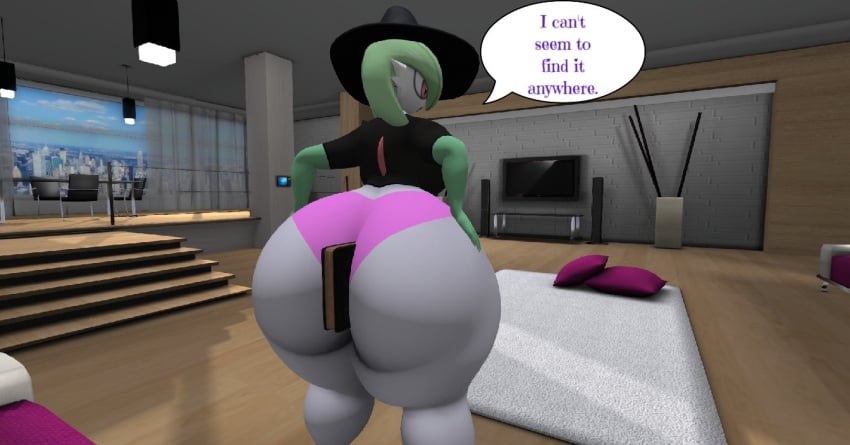 big_ass big_breasts breasts bubble_butt cosplay_gardevoir dialogue female gardevoir huge_ass pokémon_(species) pokemon pokemon_(species) tagme vanessa_(zer0264) zer0264