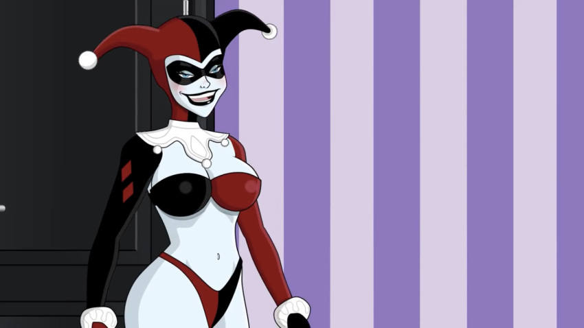 batman_(series) breasts cartoon_hook-ups dc dc_comics harley_quinn harley_quinn_(classic) motel screencap screenshot winky_dink_media