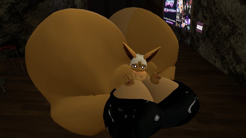 big_ass big_breasts breasts bubble_butt cleavage eevee female fernretriever furry huge_ass huge_breasts hyper_ass nintendo pokémon_(species) pokemon pokemon_(species) tagme thick_thighs wide_hips