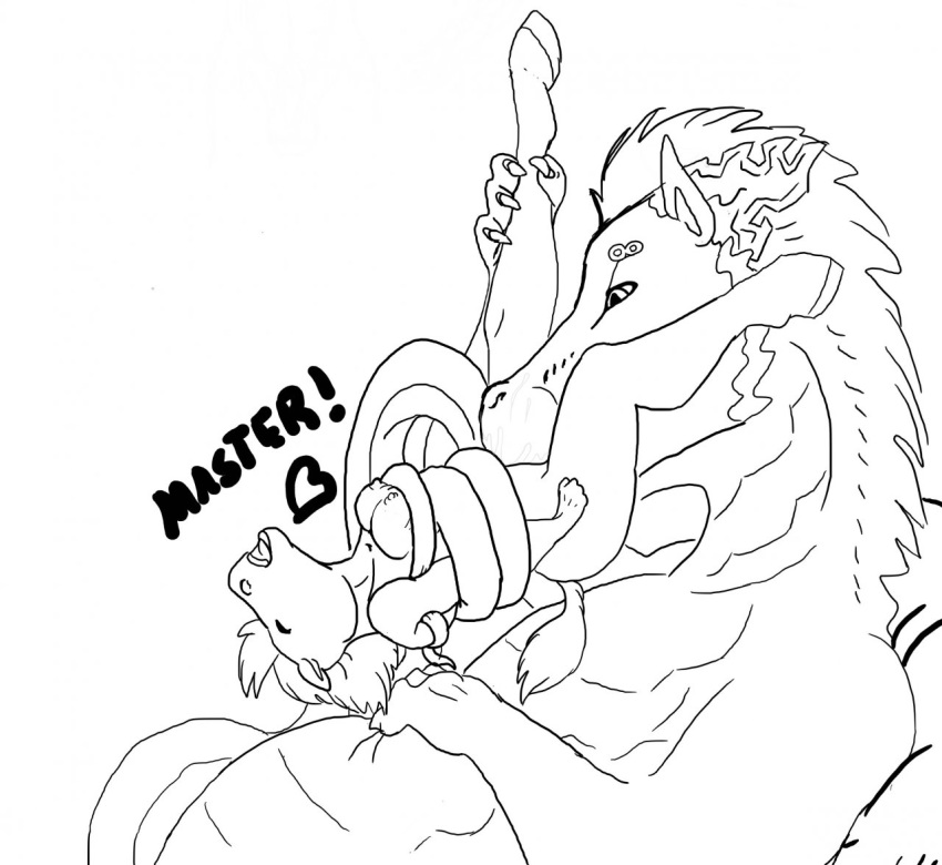 1boy 1girls anthro anthro_on_feral bound breasts coiling cunnilingus diablito_(artist) dragon duo equine female feral furry grabbing hair heart horse infinite interspecies leg_grab male mammal monochrome nude open_mouth oral original_character quarter_horse restricted scalie size_difference sliv'oth spread_legs spreading stardarkfurr straight tentacles text zoophilia