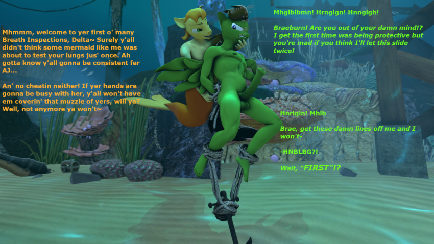 3d abs big_penis delta_hooves friendship_is_magic holding_breath muscular my_little_pony underwater