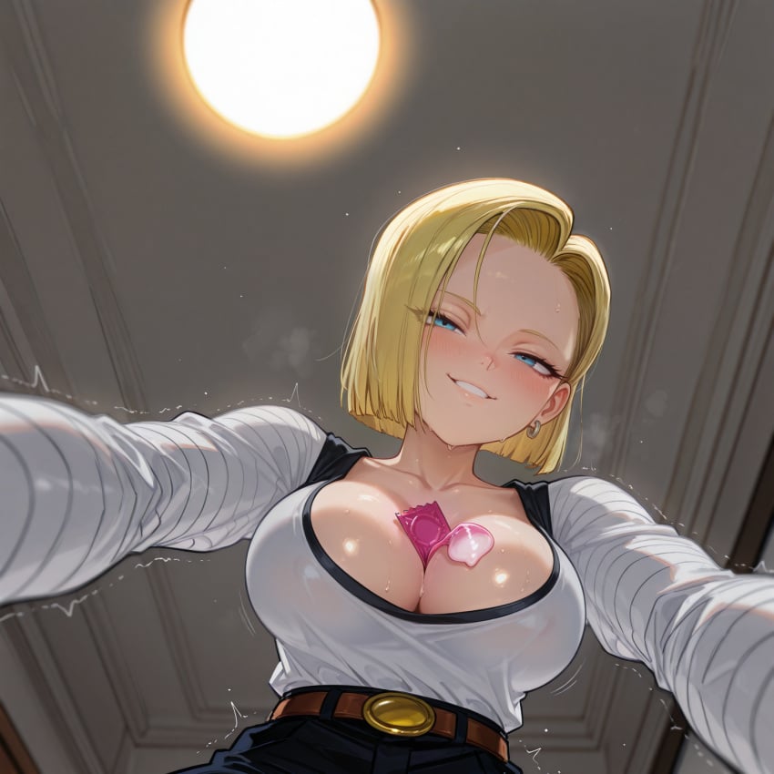 Android 18 (Dragon Ball) Rule 34 Image