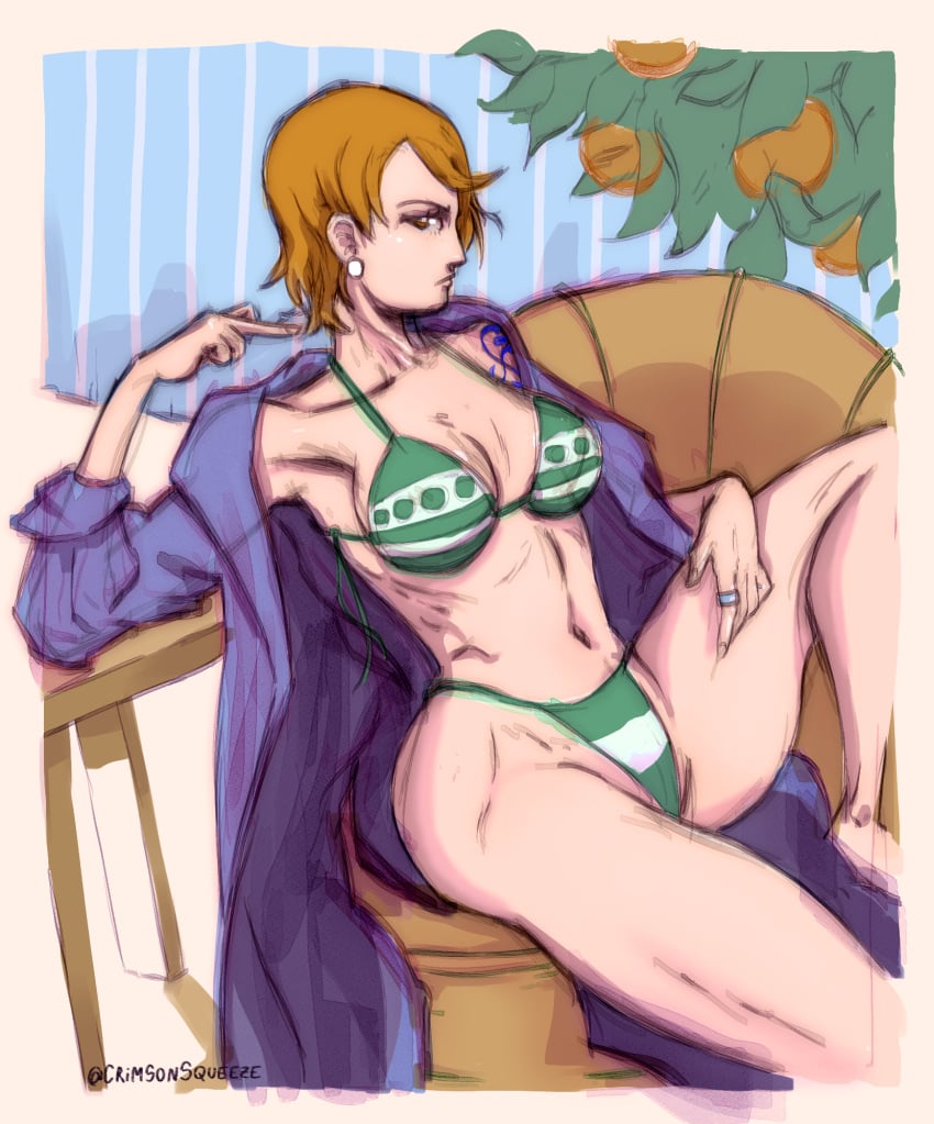 busty crimsonsqueeze nami nami_(one_piece)