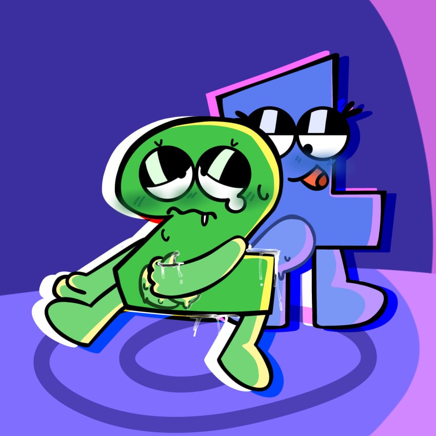 2nonbinary agender algebralien battle_for_dream_island bfb bfdi blush blushing cock color colored cum cum_inside diphallia diphallism gay_sex genderless looking_at_partner multi_genitalia multi_penis object_shows one_(bfdi) penis sex sweat tears tears_of_pleasure the_power_of_two tpot two_(tpot) x_finds_out_his_value