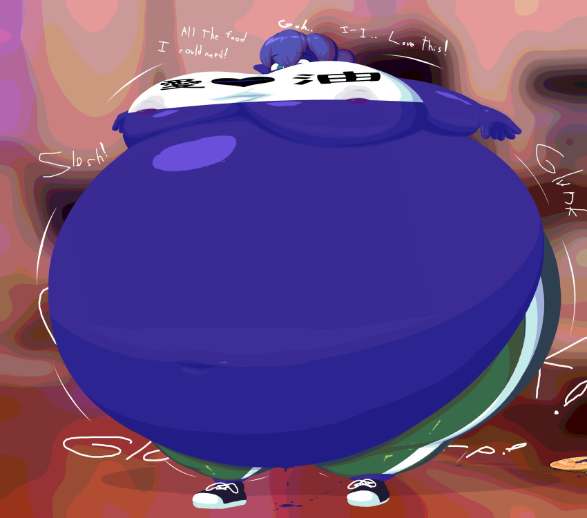 big_breasts blueberry_inflation breasts huge_breasts inflation thick_thighs wide_hips yarbage