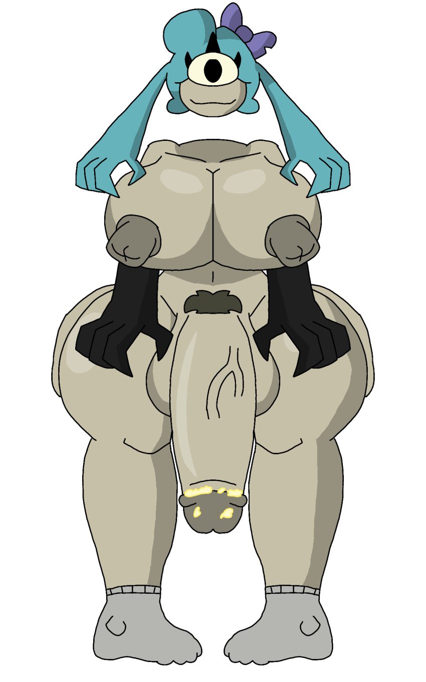 1futa backrooms backrooms_creature big_nipples blue_hair cyclops cyclops_girl detached_head erect_nipples fanmade_(my_singing_monsters) floating_head front_view futa_only futanari gynomorph hair_arms hair_bow huge_ass huge_breasts huge_cock humanoid humanoid_penis my_singing_monsters no_neck nude one_eye penis_to_the_knees pigeon-toed pubes purple_bow quinnklez216 quinnqwerty ribonbon smegma socks solo the_backrooms thick_thighs transparent_background