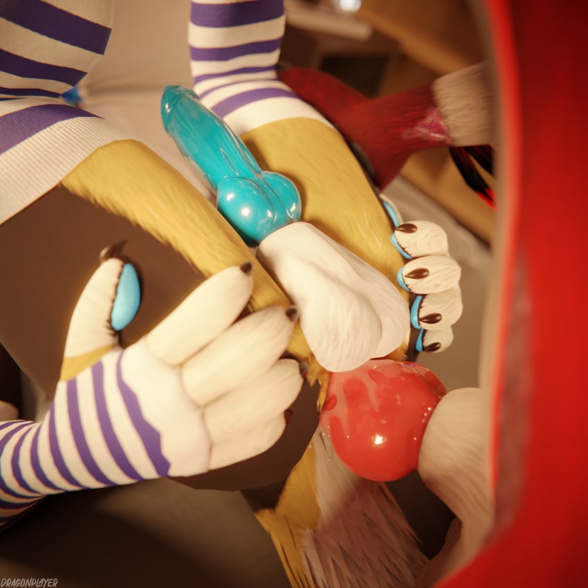 1:1 3d_(artwork) 4k absurd_res anal anal_sex animal_genitalia animal_penis anthro anthro_on_anthro anthro_penetrated anthro_penetrating anthro_penetrating_anthro balls bed bedroom bedroom_sex big_dom_small_sub biped black_claws blender_(artwork) blender_cycles blue_hair blue_pawpads blue_penis bodily_fluids brown_body brown_fur canid canine canine_genitalia canine_penis canis claws clothed clothing cum cum_drip cum_dripping_from_penis cum_inside cum_on_penis depth_of_field digital_media_(artwork) dominant dominant_male dragon dragonplayer dripping duo ejaculation erection feet femboy foot_fetish foot_lick foot_on_face foot_play fox fur furniture furrmox genital_fluids genitals gigi2k hair hi_res hindpaw holding_leg hybrid inside knot legs_up legwear licking lying lying_on_bed male male/male male_penetrated male_penetrating male_penetrating_male mammal multicolored_body mythological_creature mythological_scalie mythology on_back on_bed open_mouth orgasm pawpads paws penetration penis red_body red_fur red_penis reflection rexouium scalie sex size_difference slim slim_anthro slim_male slim_sub smile submissive submissive_male tail tan_body tan_fur teeth thigh_highs tight_clothing tongue warmers white_body white_fur