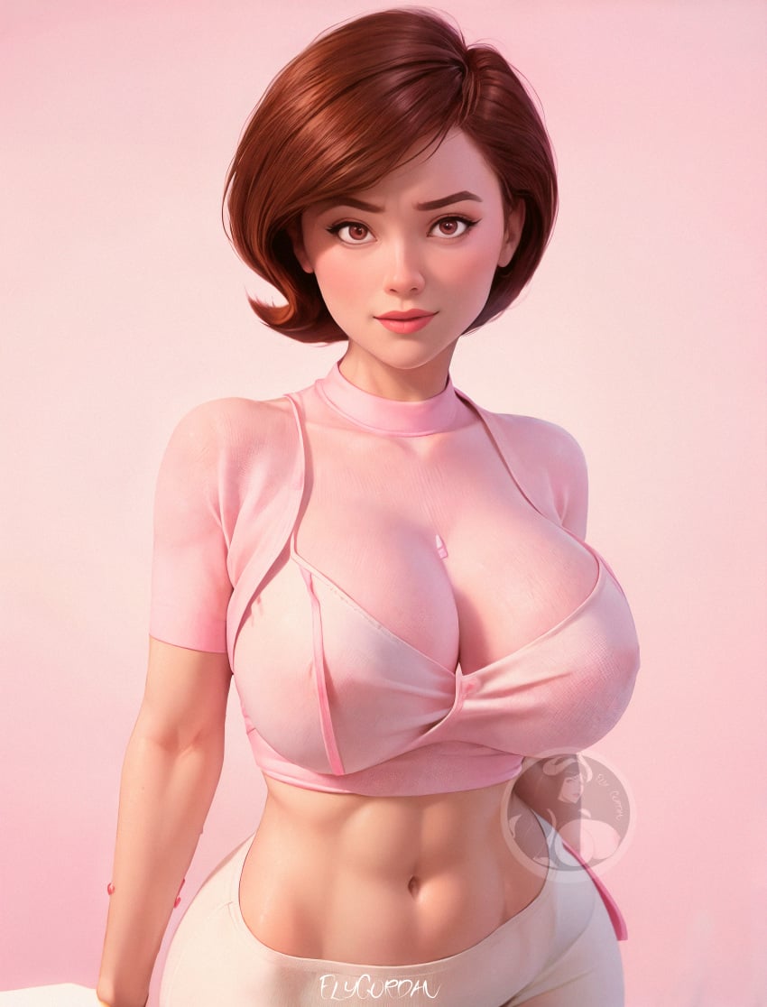 ai_generated breasts commission desktop desktop_screen disney elygordan elygordanart gigantic_breasts gigantic_butt gigantic_nipples helen_parr huge_ass huge_balls huge_breasts huge_butt huge_nipples huge_thighs looking_at_viewer mommy nipples nipples_outside nsfw patreon patreon_only_post pixar sexy.ai the_incredibles the_incredibles_2