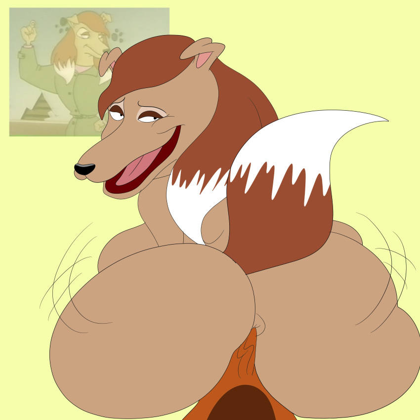 2024 2d 2d_(artwork) 2d_artwork anal anal_sex anal_sex anthro ass big_butt blastprocessing16 canine canine digital_art digital_drawing_(artwork) digital_media_(artwork) dog_city female furry furry_female huge_ass huge_butt looking_back looking_pleasured male oc original_character penetration reverse_cowgirl_position riding_penis rosie_o'gravy unseen_male_face