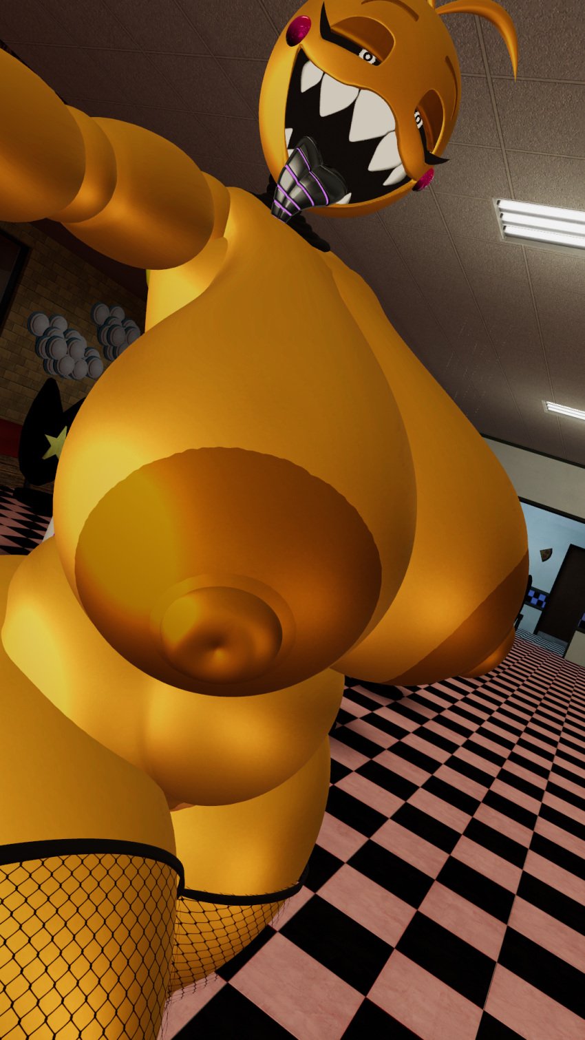 areola areolae bellavr big_breasts big_thighs breasts breasts_bigger_than_head breasts_out five_nights_at_freddy's five_nights_at_freddy's_2 hanging_breasts hyper hyper_areola hyper_breasts hyper_nipples hyper_thighs looking_at_viewer looking_pleasured mommy mommy_dom mommy_kink monster monster_girl nipples round_breasts taller_girl thighs tongue tongue_out toy_chica toy_chica_(cyanu) toy_chica_(fnaf) vr vr_media vrchat vrchat_avatar vrchat_media vrchat_model