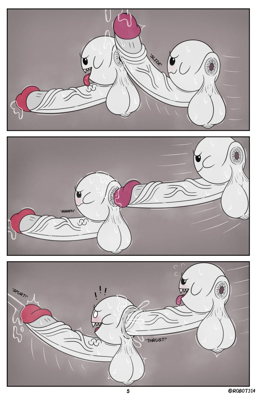 Boo (Mario) Rule 34 Image