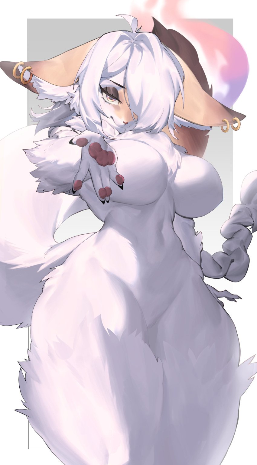 big_breasts breasts female furry thick_thighs wide_hips woobin94