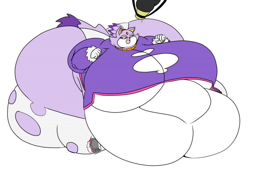 bbw belly big_ass big_belly big_breasts blaze_the_cat blob breasts chubby chubby_cheeks chubby_female curvy drink fat fat_ass fat_belly fat_butt fat_face fat_rolls fat_thighs fat_woman feeding female hose huge_ass huge_belly huge_breasts huge_thighs hyper_ass hyper_belly hyper_breasts hyper_thighs immobile large_ass large_belly large_breasts large_thighs mad_n_evil morbidly_obese morbidly_obese_female obese obese_female overweight overweight_female ripped_clothing sonic_(series) sonic_the_hedgehog_(series) ssbbw stuffing thick_arms thick_thighs tight_clothing tube tube_feeding ussbbw