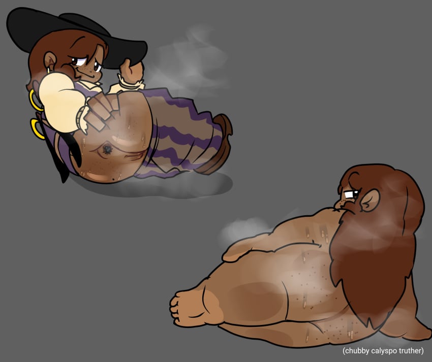 1girls anus ass ass_focus block_tales brown_hair brown_skin calypso_(block_tales) chubby_female clothed collage dark-skinned_female dark_skin english_text female female_only freckles_on_ass laying_on_side long_hair mole_on_ass musk musk_clouds nude pants_down pussy roblox roblox_game robloxian scytheroam self_upload solo spread_anus steaming_body sweaty_butt tagme text