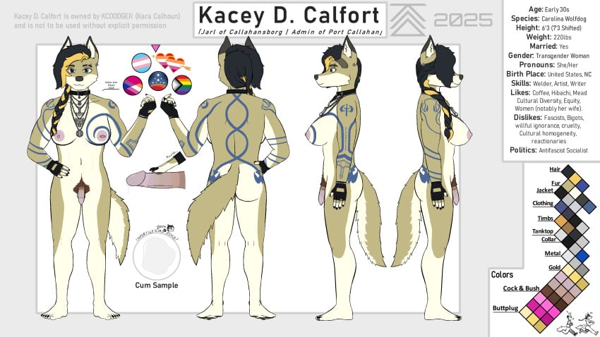 16:9 4k absurd_res accessory aegishjalmur anthro anus bethesda_game_studios bisexual_pride_colors black_hair blonde_hair blue_eyes bodily_fluids braided_hair canid canine canis carolina_dog claws clothing cock_ring collar color_swatch countershading cum digit_ring domestic_dog dripping english_text european_mythology eyebrow_piercing facial_piercing fenrir_(mythology) fingerless_gloves foreskin fur futanari genital_fluids genitals gloves gynomorph hair handwear heathen hi_res huginn_(mythology) intersex jewelry jormungandr_(mythology) kacey_d. kcdodger lesbian_pride_colors lgbt_pride light_body light_skin mammal microsoft mjolnir mjolnir_necklace muninn_(mythology) muscular muscular_woman mythological_canine mythological_creature mythology nipple_piercing nipples pawpads penis penis_accessory penis_jewelry piercing plantigrade precum precum_drip pride_colors progress_pride_colors pubes rainbow_pride_colors religion retracted_foreskin ring sidecut solo starfield_(game) tail tan_body tan_fur tattoo text trans_(lore) trans_woman_(lore) transgender_pride_colors uncircumcised wedding_ring werecanid werecanine werecreature werewolf widescreen wolf yggdrasil