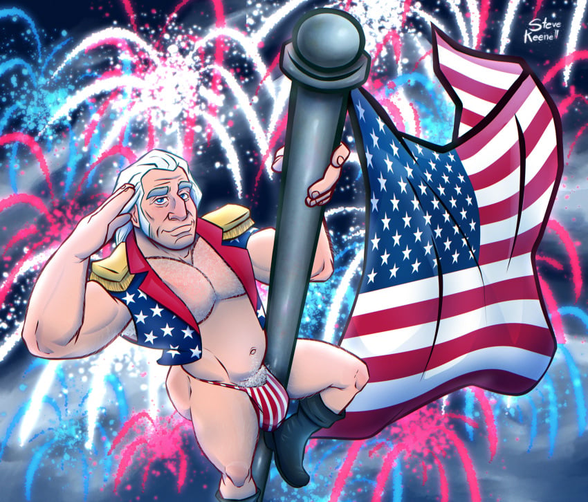 George Washington (Fourth Of July) Rule 34 Image
