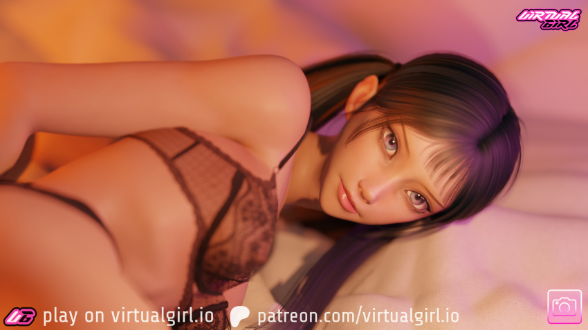 1girls 3d bed bed_sheet bedroom bedroom_eyes big_ass big_breasts big_butt big_penis black black_hair bouncing_breasts breasts cowgirl_position dildo dildo_in_ass dildo_insertion dildo_penetration doggy_style female female_focus female_only female_penetrated game game_cg gameplay_mechanics hair hi_res high_resolution highres laying_down laying_on_back laying_on_bed lingerie lingerie_only looking_at_viewer masturbation penis pov sex_toy tagme twintails vaginal_insertion vaginal_masturbation vaginal_penetration vaginal_sex video_game video_games virtualgirl virtualgirl.io voice wet wet_body wet_pussy wet_skin