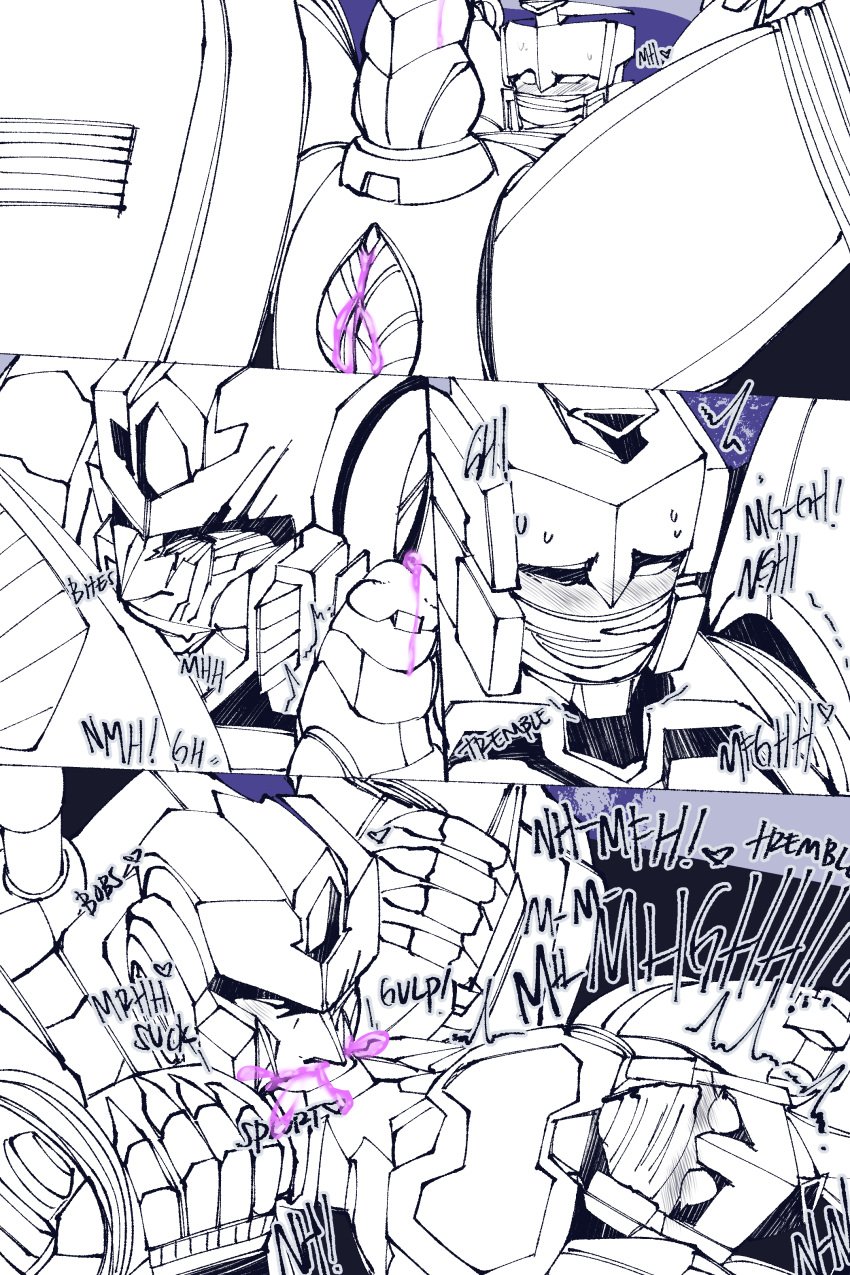 biting_thigh blowjob blurr cunnilingus cuntboy cuntboy_sans_balls fellatio gag gagged herm hermaphrodite intersex male maleherm multi_genitalia penis purple_cum pussy questionable_consent tarn_(transformers) transformers transformers_idw