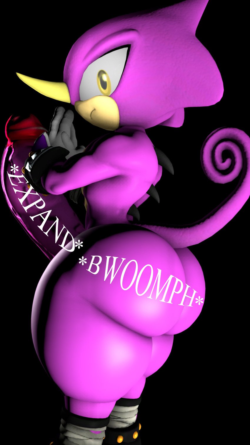 1boy ass big_ass big_butt big_penis espio_the_chameleon expansion fat_ass fat_butt femboy huge_ass huge_butt large_ass large_butt male male_only nilfkana penis solo solo_male sonic_(series) sonic_the_hedgehog_(series) thick_ass thick_butt