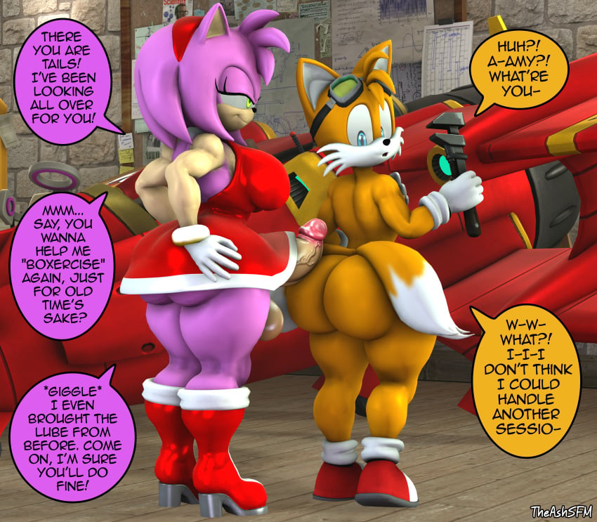 Amy Rose (Sega) Rule 34 Image