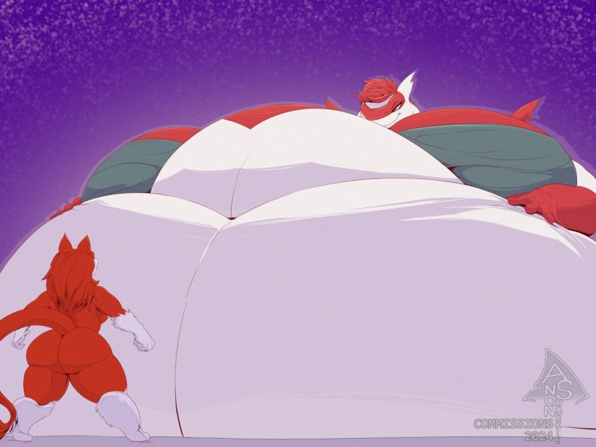 ashark00 big_belly big_breasts latias pokemon vore