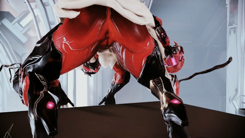 alien alien_girl amonsrule ass bent_over captura photoshop pussy saryn_(warframe) saryn_prime_(warframe) warframe