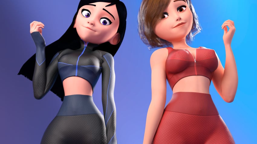 2girls 3d ass big_ass big_breasts big_thighs breasts bust busty chest curvaceous curvy curvy_figure daughter disney elastigirl female female_only helen_parr hero heroine hips hourglass_figure huge_ass huge_breasts human large_ass large_breasts legs light-skinned_female light_skin mature mature_female milf mother mother_and_daughter multiple_girls pixar pixar_mom slim_waist superhero superheroine the_incredibles thick thick_hips thick_legs thick_thighs thighs top_heavy violet_parr voluptuous voluptuous_female vtemp waist wide_hips wide_thighs