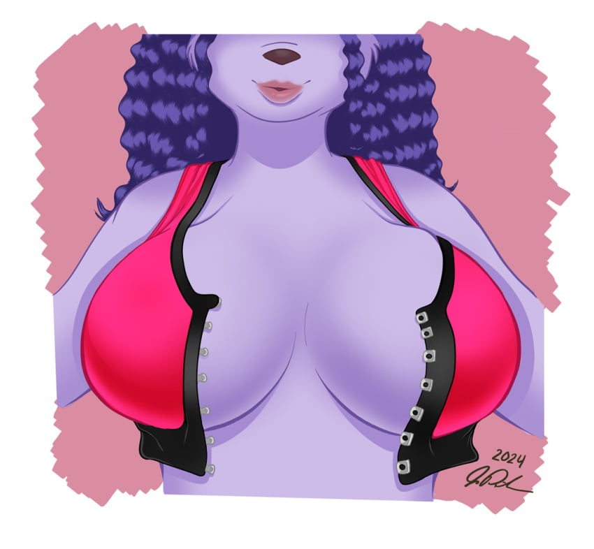 1girls amber_eyes animal_humanoid anthro anthro_female big_breasts breasts bust busty chest chubby curvaceous curvy curvy_figure digital_media_(artwork) feline feline_humanoid female fur furry furry_breasts furry_ears furry_female furry_tail humanoid jonathan_ponikvar legs peter_and_company peter_and_whitney purple-skinned_female purple_body purple_fur purple_hair purple_skin round_breasts thick thick_legs thick_thighs thighs voluptuous voluptuous_female whitney_ponikvar wide_hips