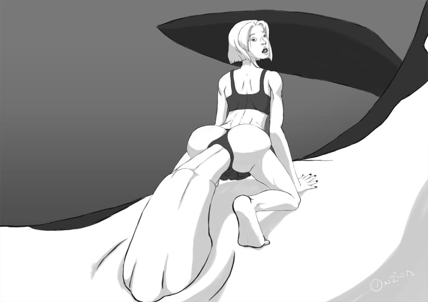 anal big_penis bikini crossdressing femboy girly impossible_fit onzina orca sissy swimsuit too_big underwater whale yaoi zoophilia