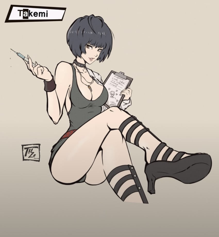 Tae Takemi (Persona) Rule 34 Image