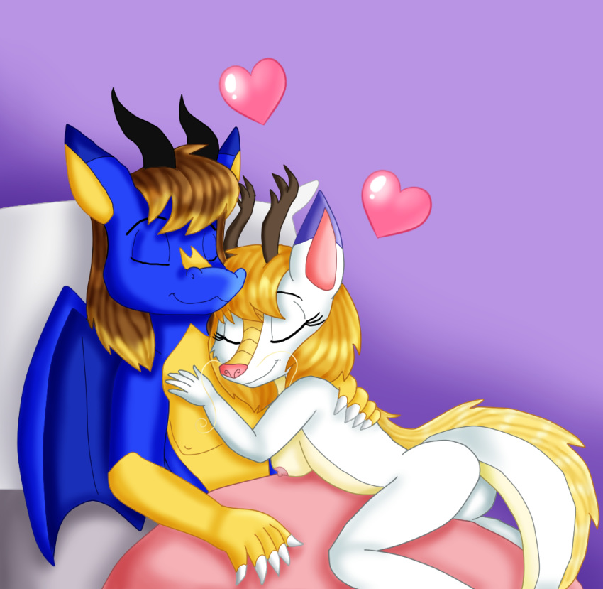 after_sex anthro ass azo_(theglassemperor) character_request dragon duo eastern_dragon kendratheshinyeevee nude romantic romantic_couple straight tagme western_dragon yinghua