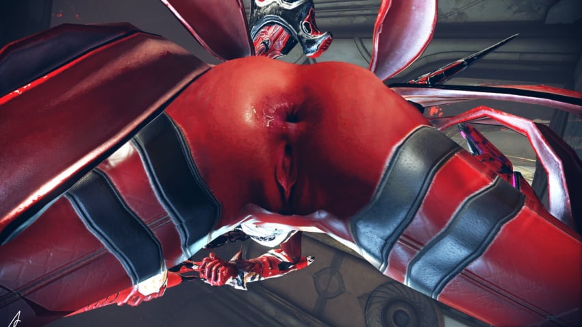 alien alien_girl amonsrule ass ass_focus captura gaping graxx imminent_facesitting mirage_(warframe) mirage_prime_(warframe) photoshop prime_warframe pussy tenno vagina viewed_from_below warframe warframetenno