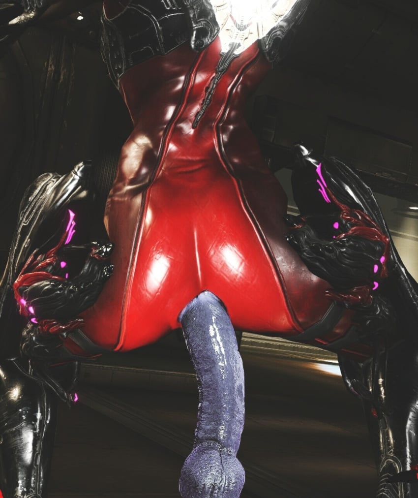 alien alien_girl amonsrule anal captura dildo graxx mirage mirage_(warframe) photoshop tenno warframe warframetenno