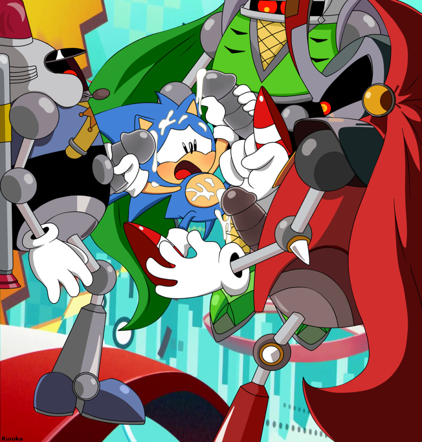 anus classic_sonic cum cum_in_anus cum_on_body ejaculation gangbang gay gloves handwear hard_boiled_heavies heavy_gunner heavy_king heavy_shinobi hedgehog kuruko male male_only multiple_boys multiple_penises penis rape robot sonic_(series) sonic_mania sonic_the_hedgehog