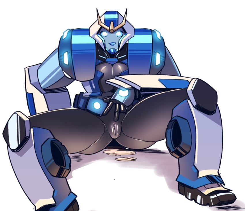 1girls alien alien_female alien_genitalia alien_girl alien_humanoid armor armored_female autobot belt big_breasts blue_eyes blue_lipstick boob_window breasts breasts_out cum cum_on_ground cybertronian female female_autobots female_only grey_body grey_skin legs_apart legs_open legs_spread no_panties pussy pussy_juice pussy_juice_stain robot robot_female robot_genitalia robot_girl robot_humanoid rubbing_pussy simple_background solo solo_female strongarm_(transformers) thick_thighs thighs transformers transformers_robots_in_disguise_(2015) vagina white_background