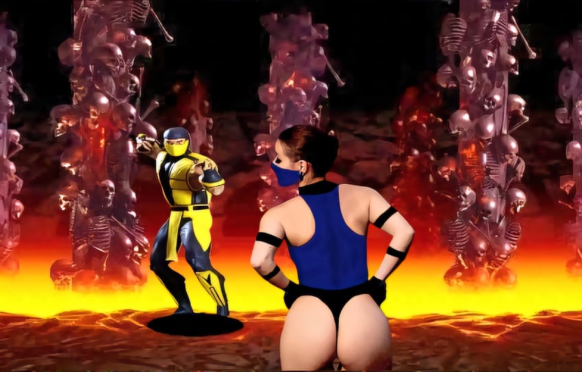 kitana mortal_kombat scorpion_(mortal_kombat) tagme