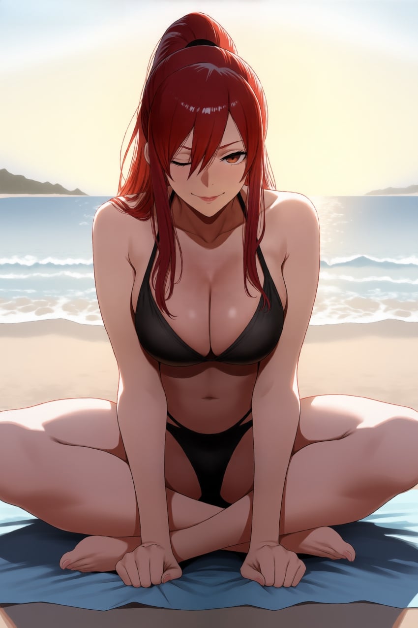 Erza Scarlet (Fairy Tail) Rule 34 Image