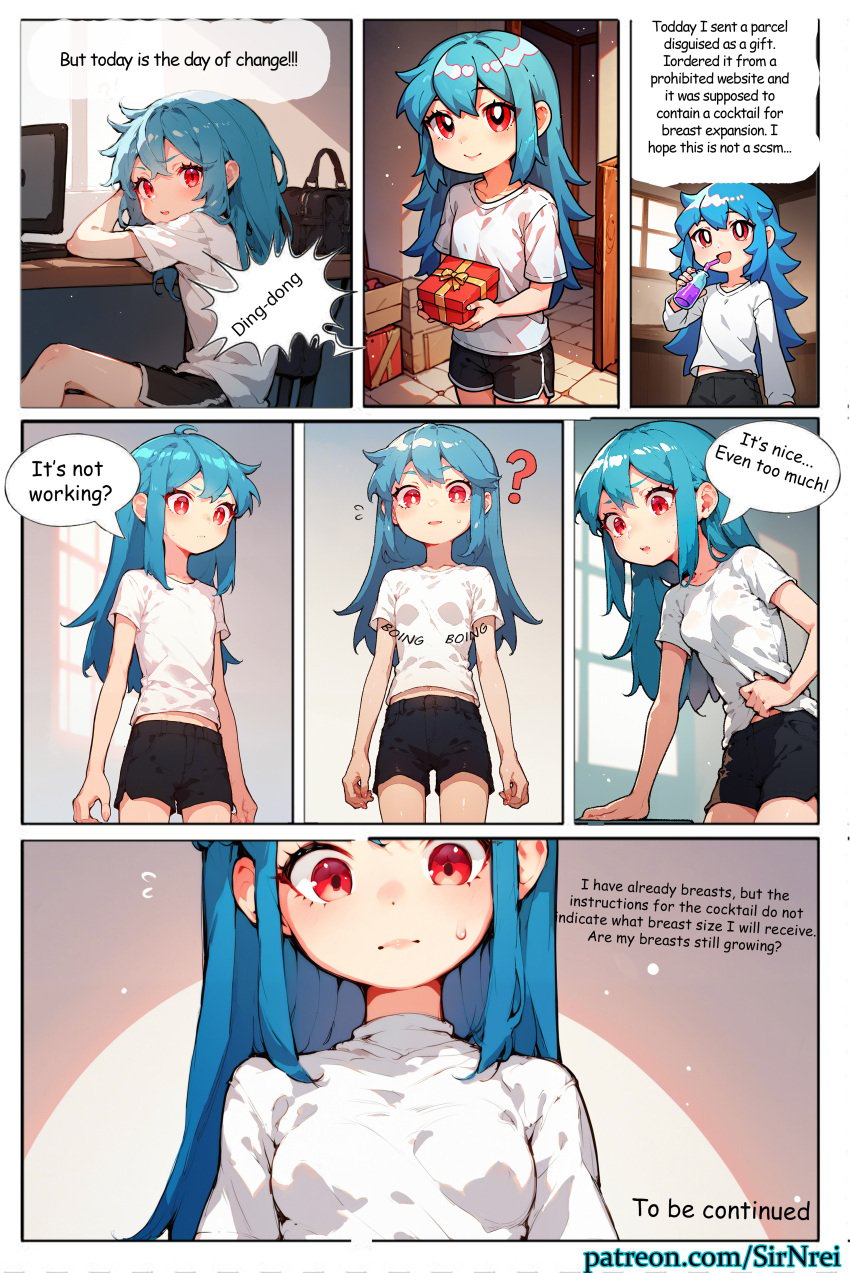 1girls_ass _butt ahe_gao ai_generated artist_sirnrei ass_bigger_than_head ass_cleavage ass_expansion big_ass blue_eyes blue_hair blush breasts completely_nude drinking female female_only headband hourglass_expansion hourglass_figure huge_ass lactation nude sirnrei solo white_hair