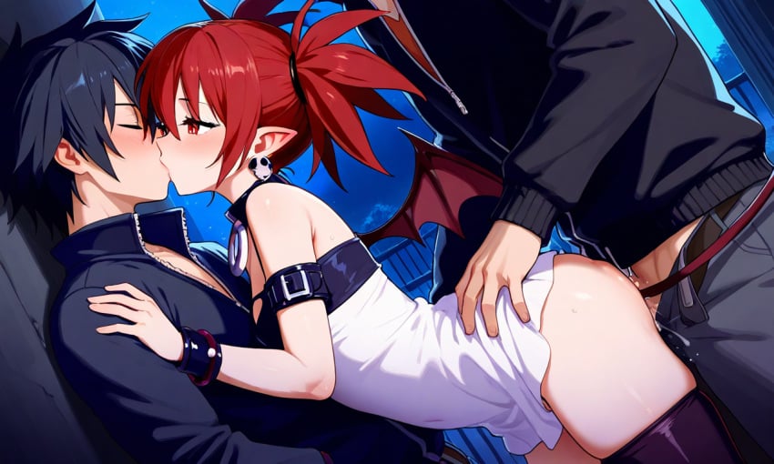 ai_generated couple crossover disgaea etna fairy_tail gray_fullbuster