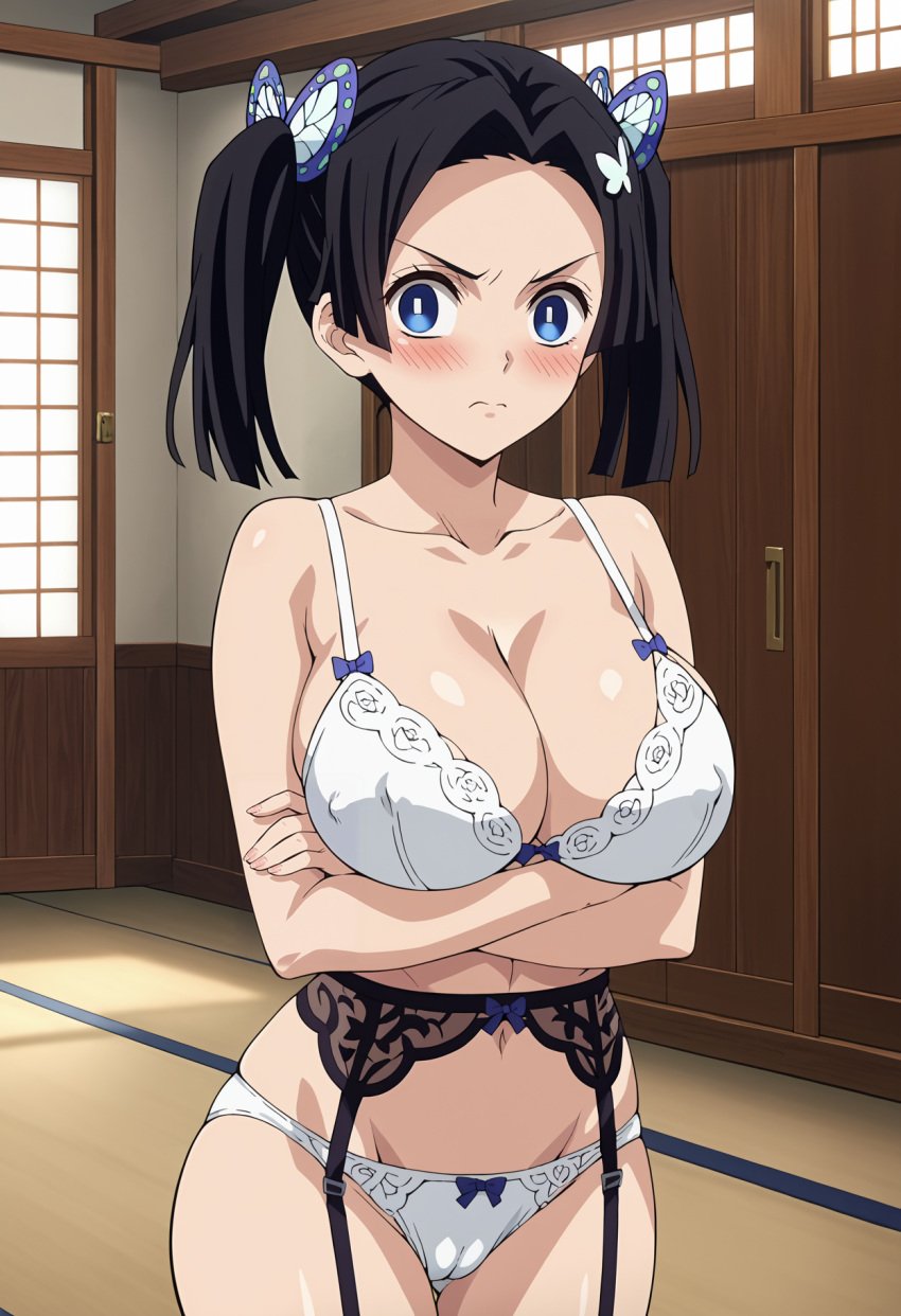 1girls ai_generated aindroidparanoid angry ass big_ass big_breasts big_butt blue_eyes bra breasts busty cameltoe curvy cute demon_slayer fat_ass female female_only hair hi_res hips huge_ass huge_breasts human kanzaki_aoi_(kimetsu_no_yaiba) large_ass large_breasts legs lingerie long_hair narrow_waist nipples panties red_hair slim_waist stable_diffusion tagme thick_ass thick_thighs twintails voluptuous waist wide_hips