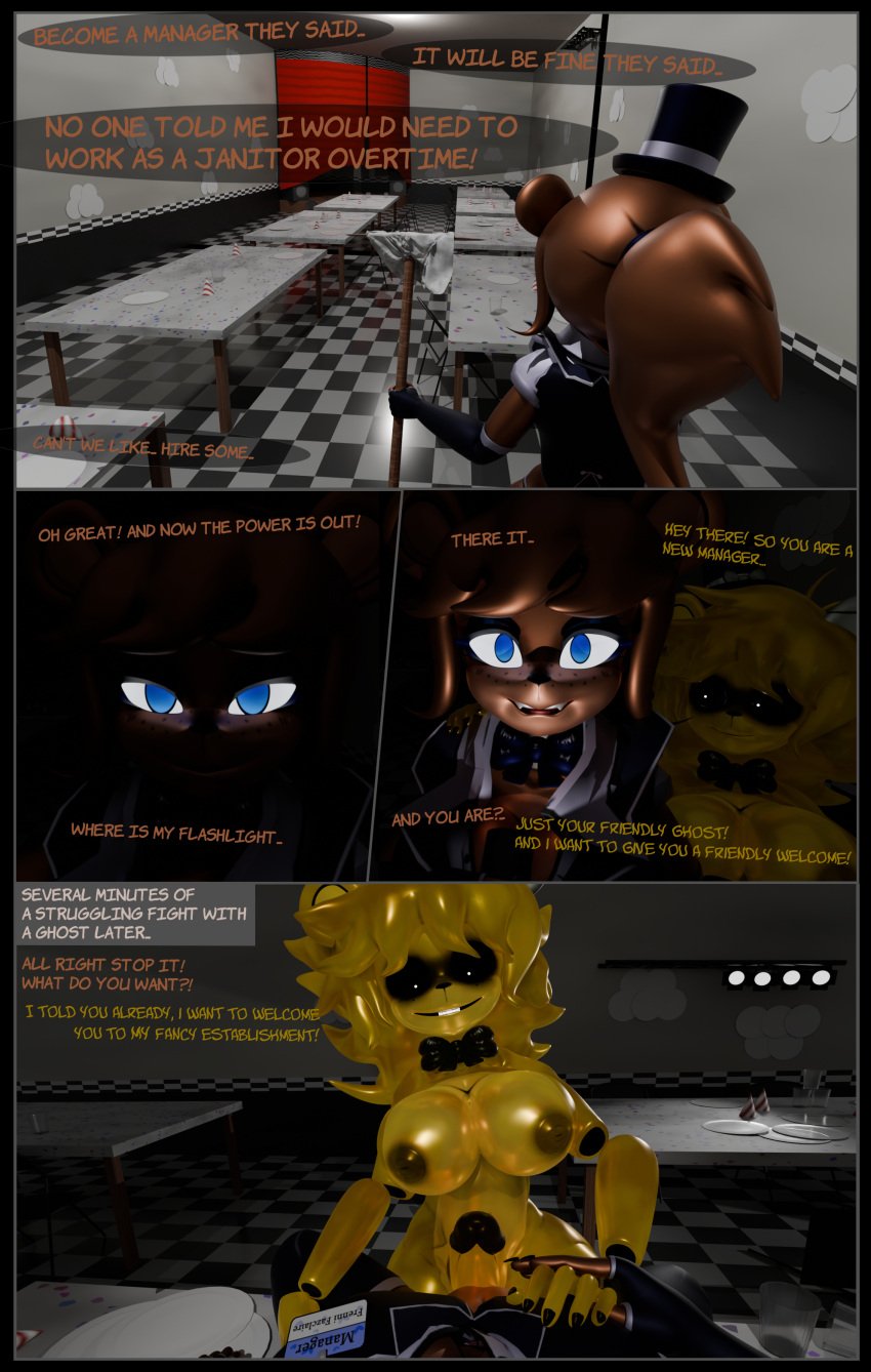 3d anthro big_ass big_breasts breasts cally3d cryptiacurves diamontdraw fazclaire&#039;s_nightclub female five_nights_at_freddy&#039;s fnaf fnia freddy_(fnaf) fredina&#039;s_nightclub fredina_(cally3d) frenni_fazclaire furry futa_on_female futanari glowing_eyes golden_freddy_(fnaf) golden_fredina_(cally3d) intersex thick_thighs type_0
